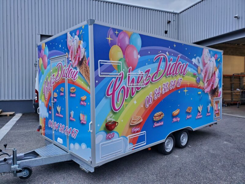 Chez Didou / Covering food truck