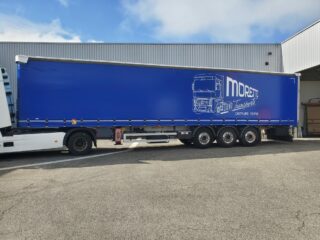 Transport MORETTO / Peinture sur bâche