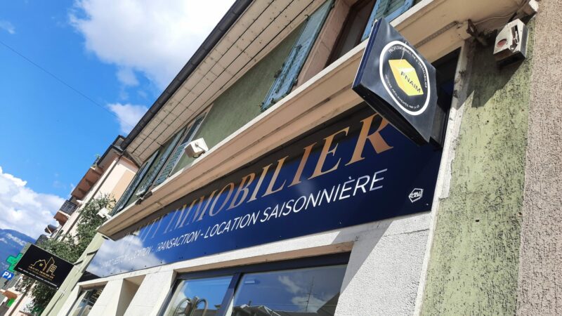 Gravity Immo Enseigne Panneau