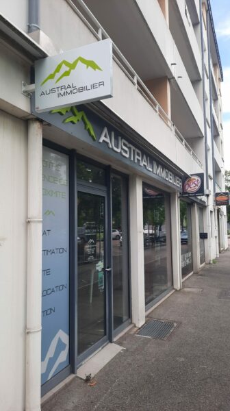 Austral Immobilier / Enseigne & Signalétique
