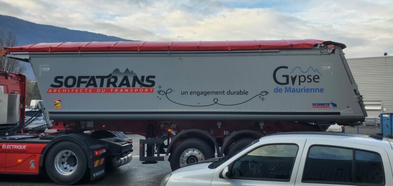 Marquage poids lourds Sofatrans