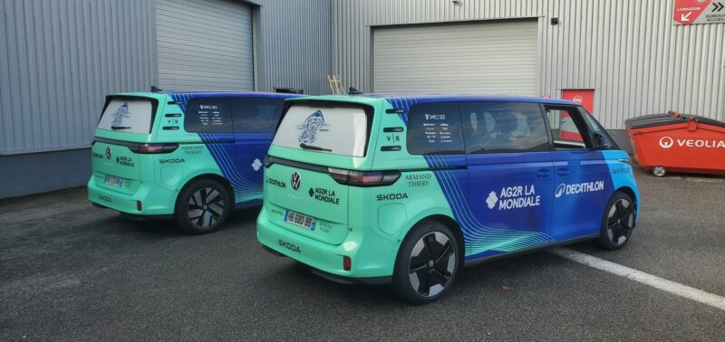 Total covering des VW de France cyclisme AG2R