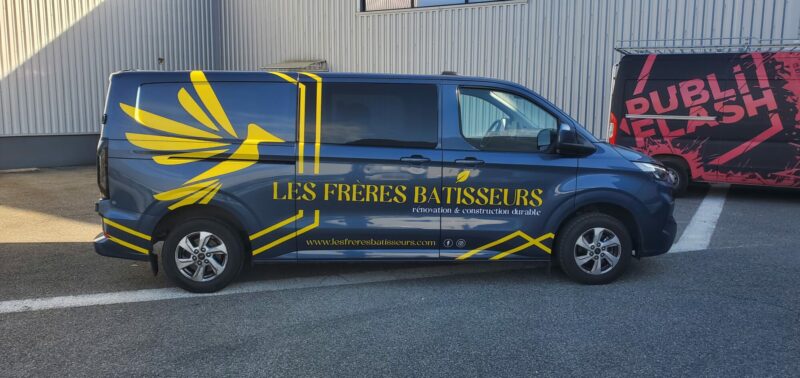 LES FRERES BATISSEURS / Marquage véhicules