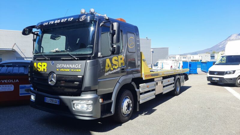 Marquage des plateaux pour ASR dépannage