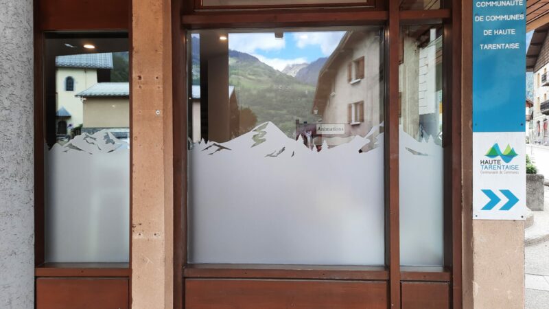 Communauté de Commune Haute Tarentaise / Signalétique extérieure