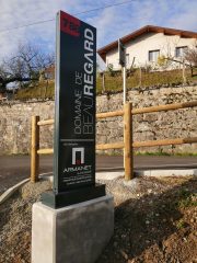Armanet, Domaine de Beauregard / Signalétique extérieure