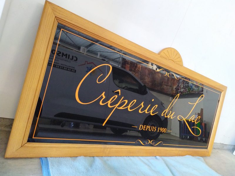 Crêperie du Lac / Panneau