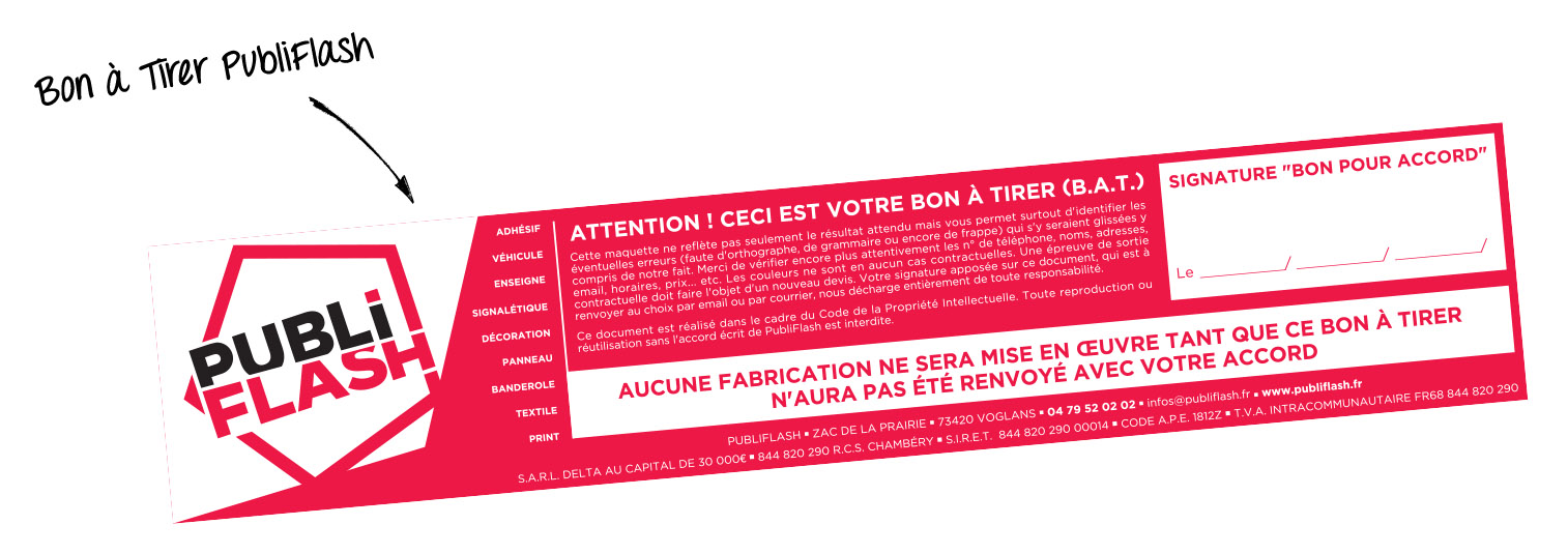 Le BAT pour Bon à Tirer, une étape cruciale pour nos imprimeurs