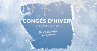 Annonce de la fermeture hivernale de PubliFlash du 23 décembre 2025 au 4 janvier 2026