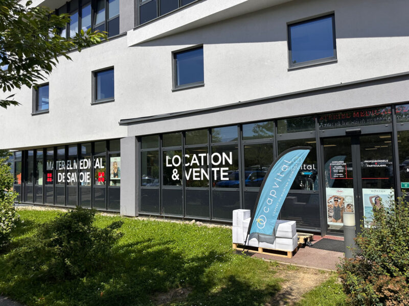 Matériel médical de Savoie / Vitrine