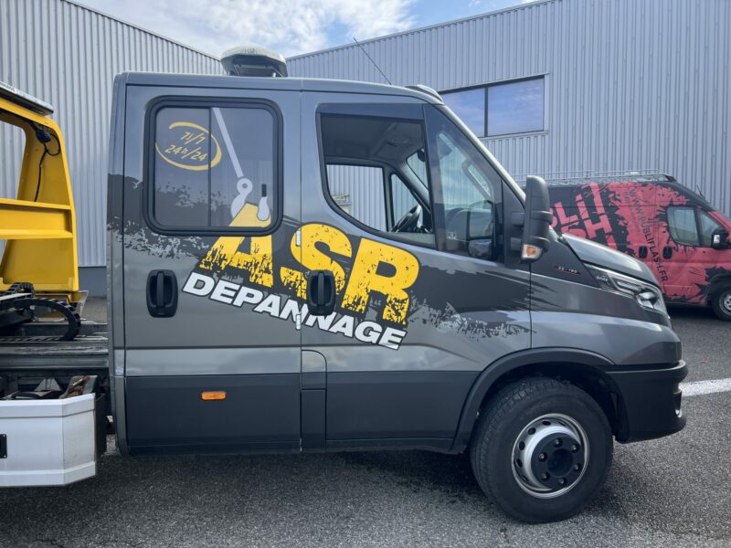 Marquage des plateaux pour ASR dépannage