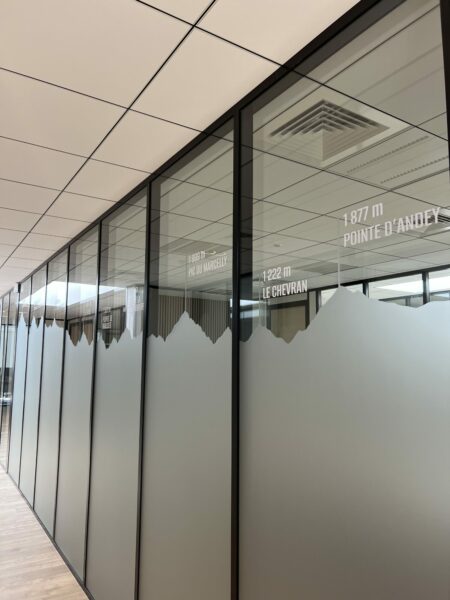 MG Aime & Cluses / Habillage d’espace intérieur