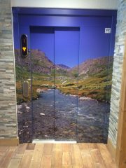 Tignes / covering d’ascenseurs