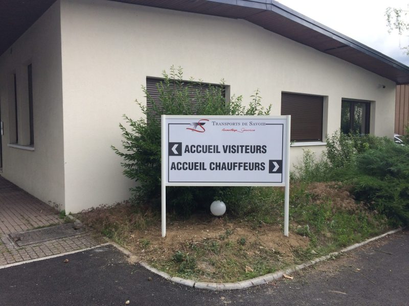 Transports de Savoie / Signalétique extérieure