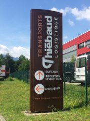 Transports Thiébaud / Signalétique extérieure