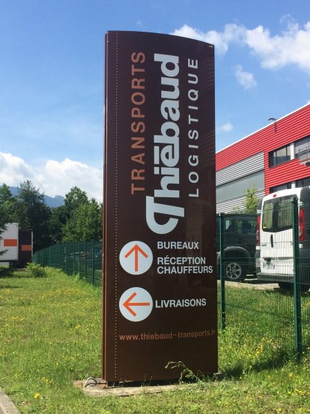 Transports Thiébaud / Signalétique extérieure