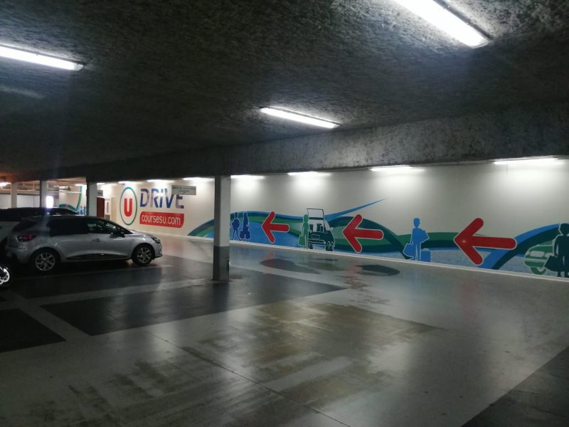 Super U / Signalétique intérieure