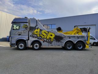 ASR / Marquage Dépanneuse Super Truck