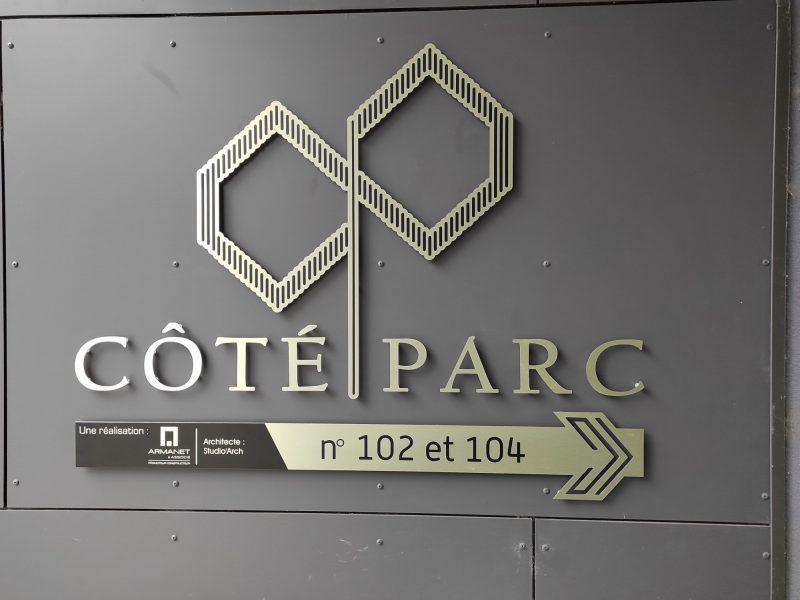 Armanet, Côté Parc / Signalétique intérieure