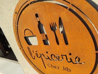L’Epicerie chez Jib / Enseigne corten