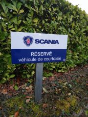 Scania / signalétique extérieure