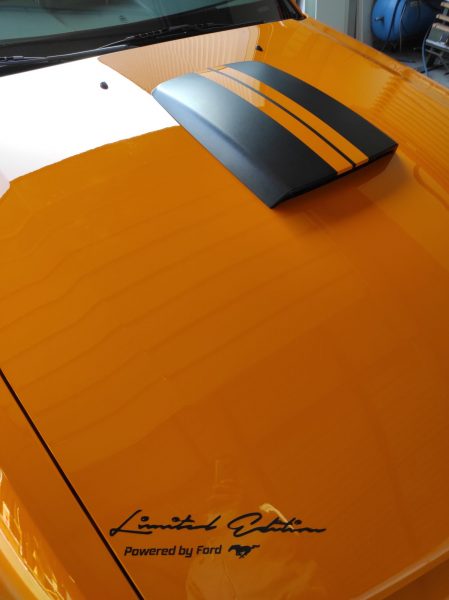 Mustang / Covering prise d’air