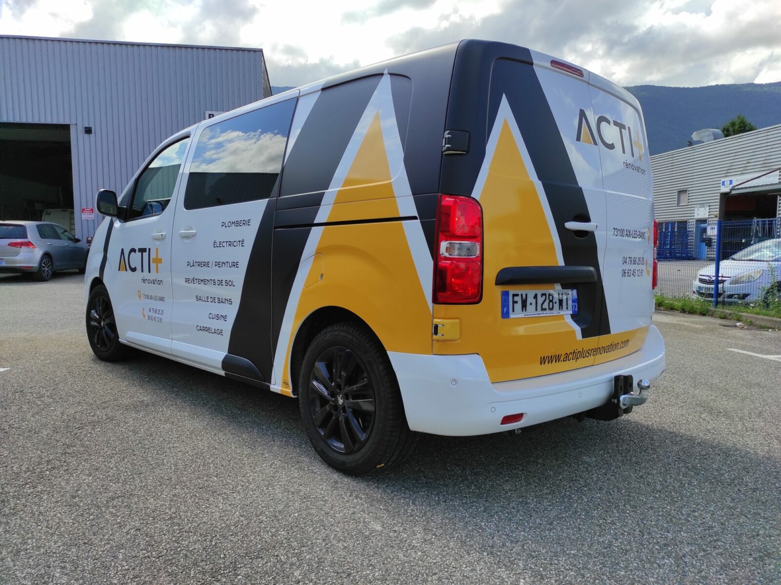 Acti+ / Marquage Peugeot Expert & Partner - Publiflash