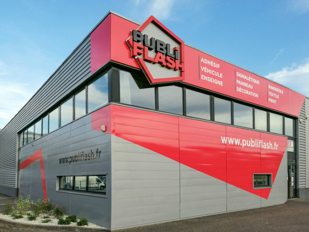 La nouvelle façade de notre atelier !