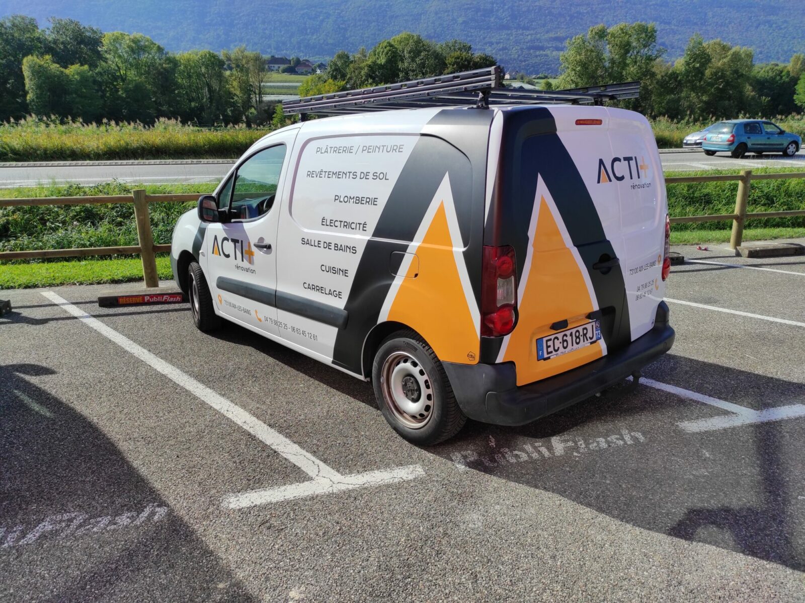 Acti+ / Marquage Peugeot Expert & Partner - Publiflash