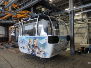 Val Thorens / Covering télécabine Genshin Impact