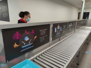 Aéroport de Chambéry / Panneaux de signalétique