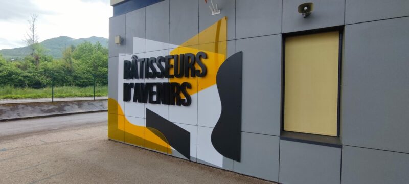 Effet Boomerang / CFA BTP des Savoies / Enseigne & signalétique