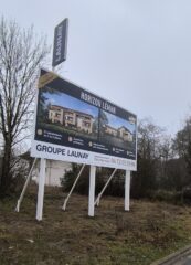 Groupe Launay / Panneau de chantier