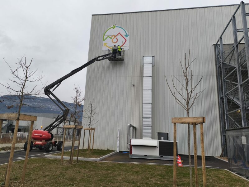 Savoie Déchets / Enseigne