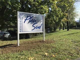 Plan Sud / Signalétique extérieure