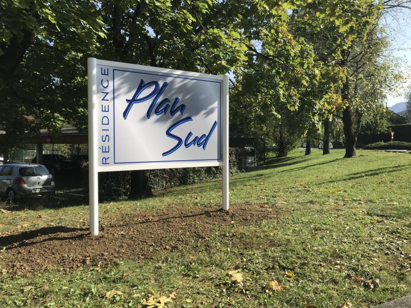 Plan Sud / Signalétique extérieure