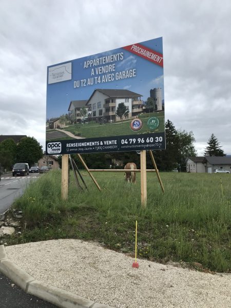 OPAC / Panneaux de chantier