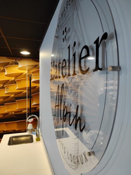 L’ Atelier Alpin / Enseigne intérieure