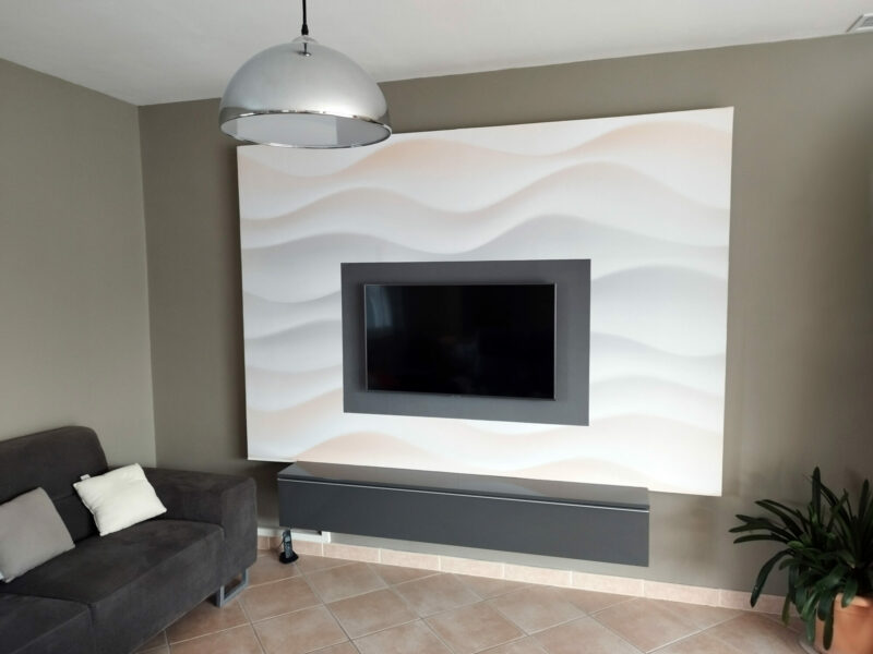 Décoration intérieure toile adhésive