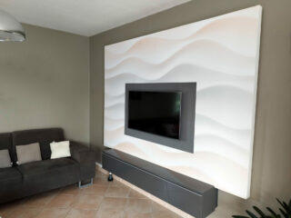 Décoration intérieure / Habillage paroi murale