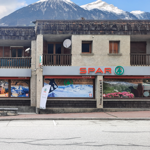 Signalétique extérieur pour le Spart de Val Cenis & Lanslevillard