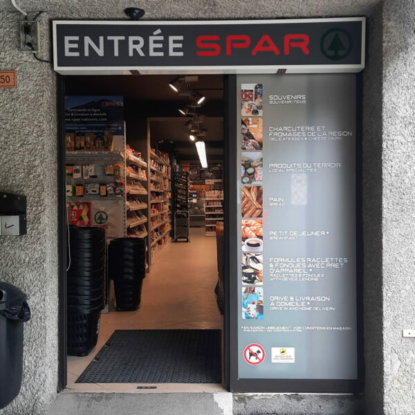 Signalétique extérieur pour le Spart de Val Cenis & Lanslevillard