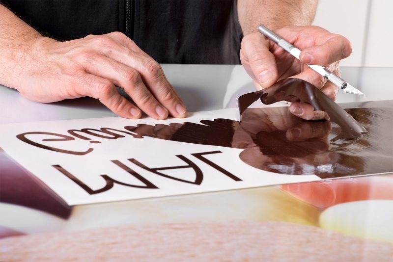 Adhésif et stickers sur mesure