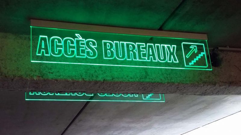 Iris / Signalétique intérieure